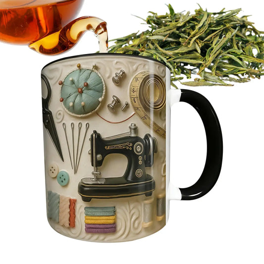 Coffee Mug Heat Resistant Beverage Drinkware Ceramic Coffee Mug Tea Cup for Cappuccino Milk Cocoa Wine Juice Beer Kitchen Cafe