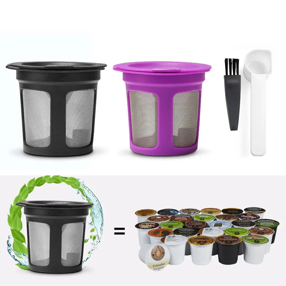 2 Pack Of Refillable Coffee For Pods For 2 0 Brewer Models Eco Conscious Choice For A Better Brewing Experience