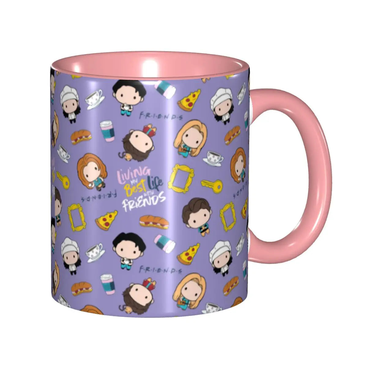 Classic Friends TV Show Coffee Mug DIY Personalized Ceramic Mug Creative Gift