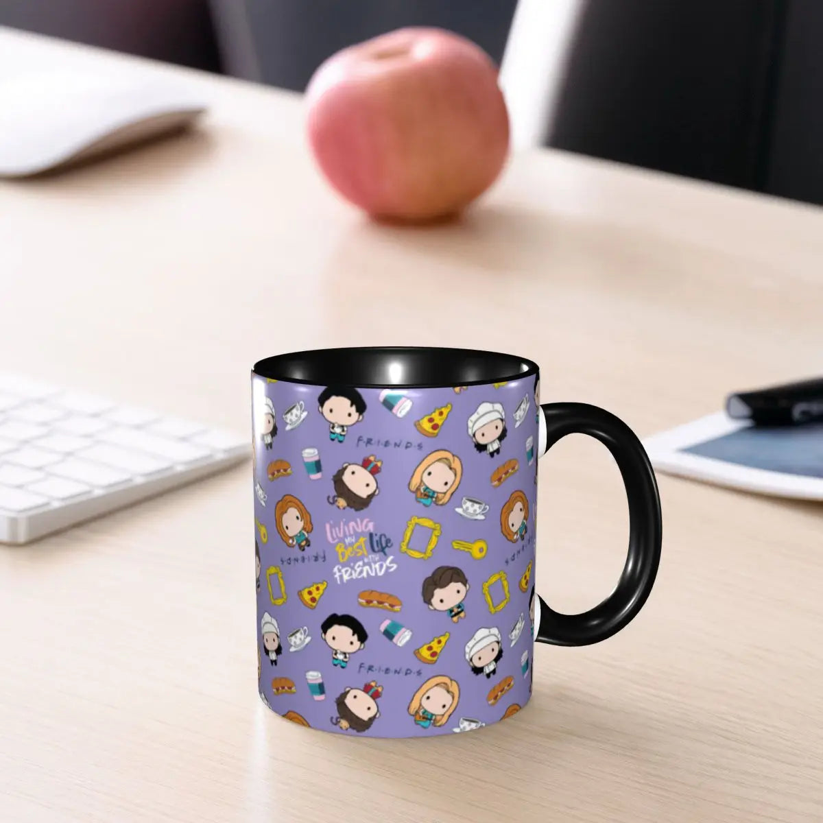 Classic Friends TV Show Coffee Mug DIY Personalized Ceramic Mug Creative Gift