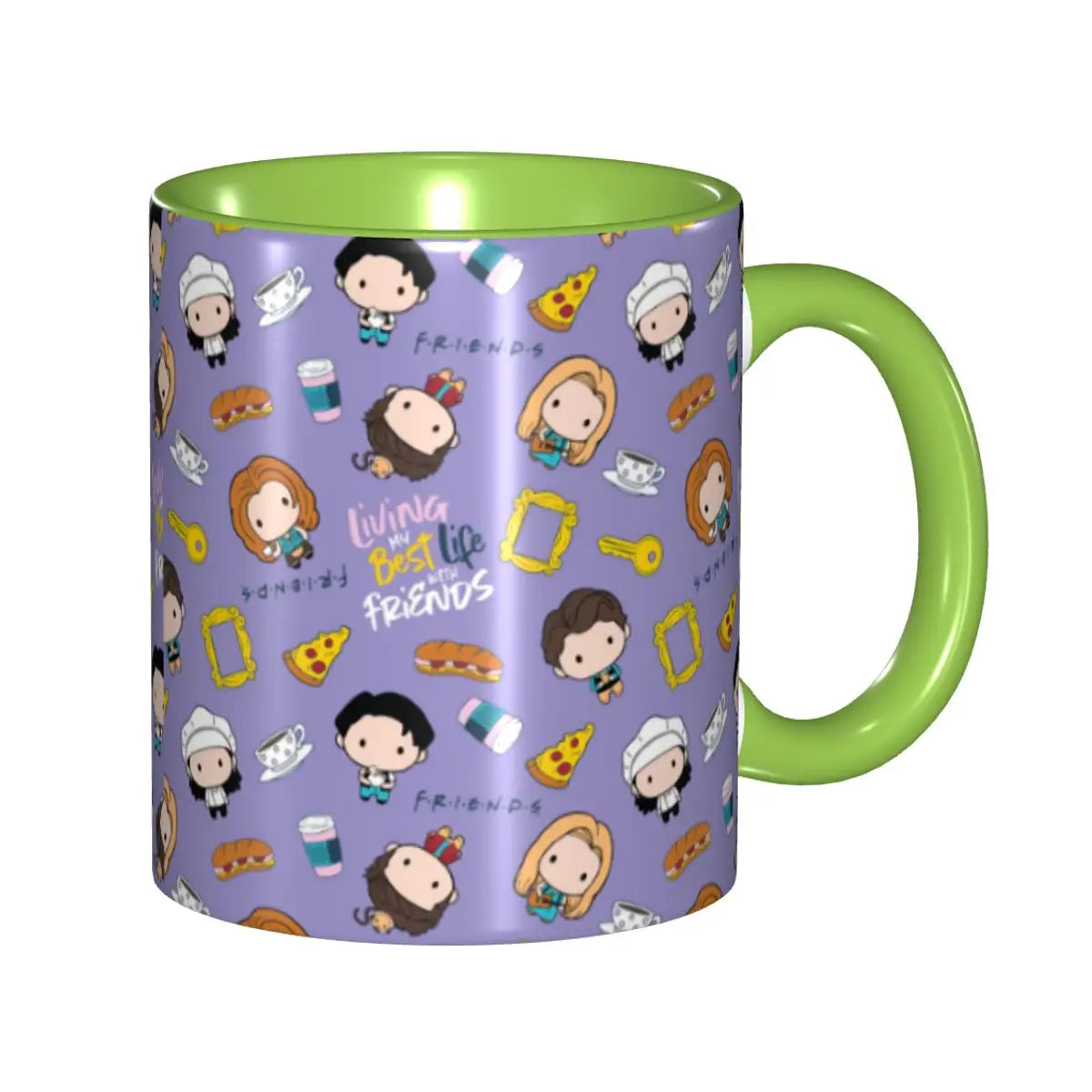 Classic Friends TV Show Coffee Mug DIY Personalized Ceramic Mug Creative Gift