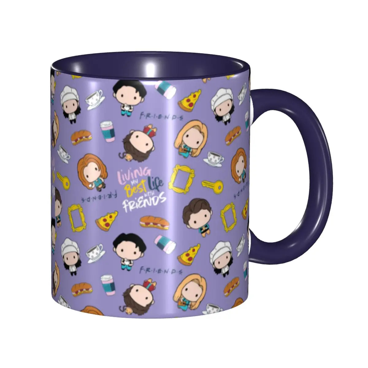 Classic Friends TV Show Coffee Mug DIY Personalized Ceramic Mug Creative Gift