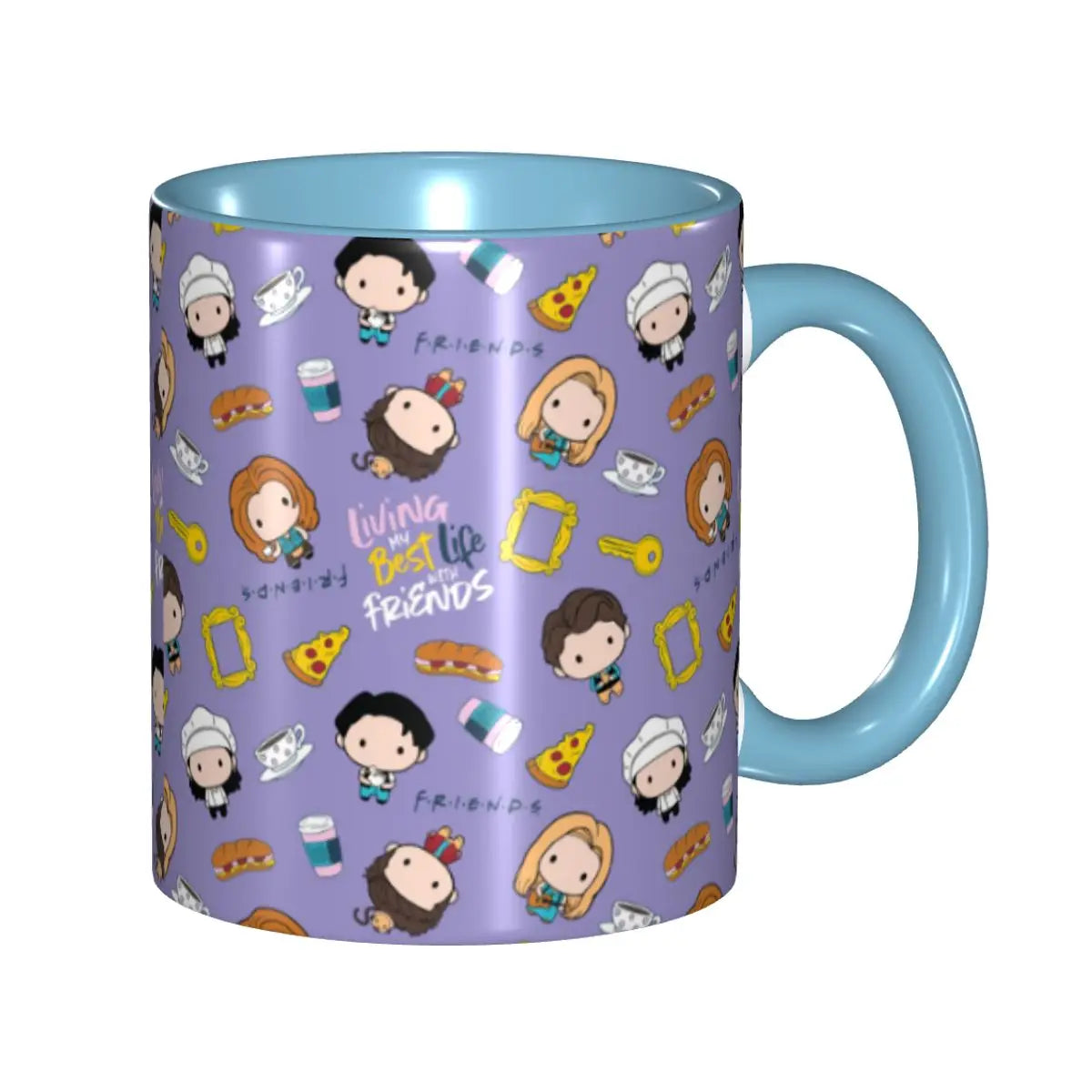 Classic Friends TV Show Coffee Mug DIY Personalized Ceramic Mug Creative Gift
