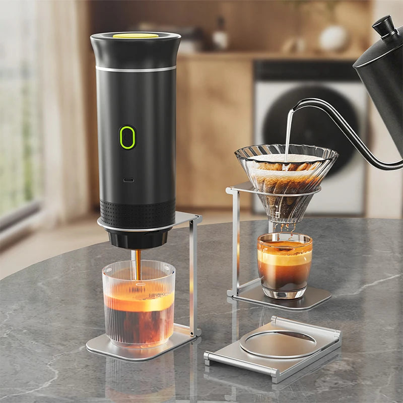 Coffee Maker Stand, Portable & Foldable Espresso Machine Stand, Office Coffee Stand With Base.