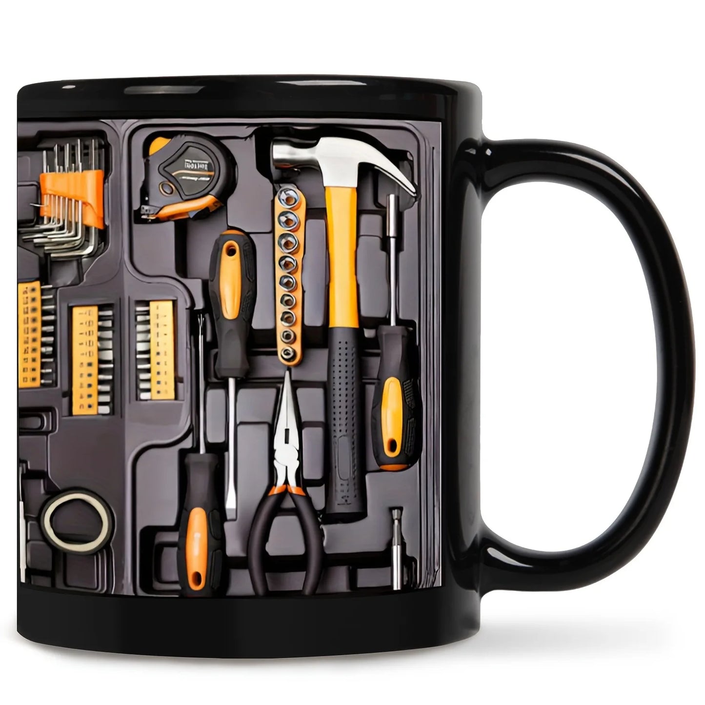 Creative Toolbox Ceramic Coffee Cup 3D Milk Tea Water Cups Breakfast Mug Household Drinkware Birthday Gift