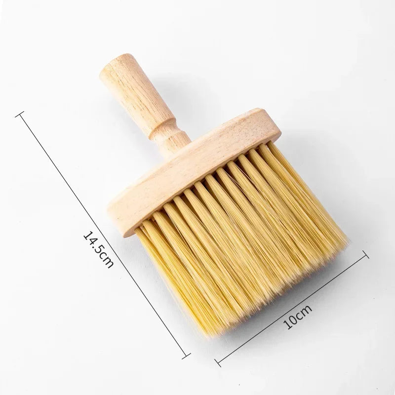 Coffee Machine Cleaning Brush Solid Wood Bowl Coffee Brush Coffee Grounds Powder Broom Cleaning Brush Barista Accessories