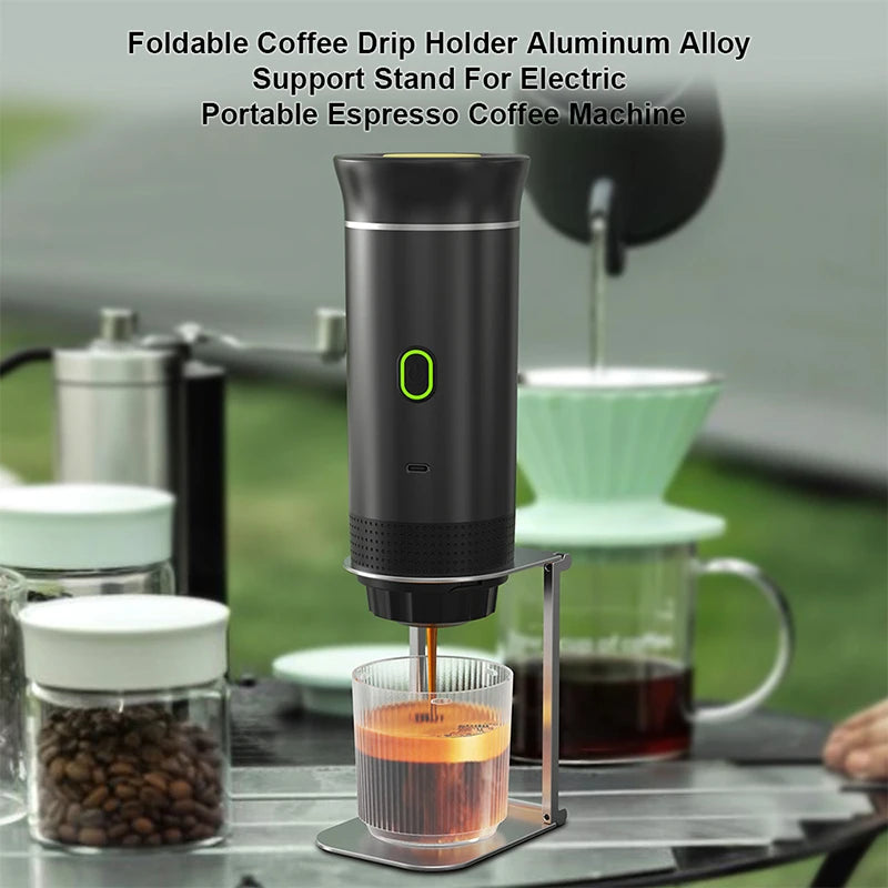 Coffee Maker Stand, Portable & Foldable Espresso Machine Stand, Office Coffee Stand With Base.