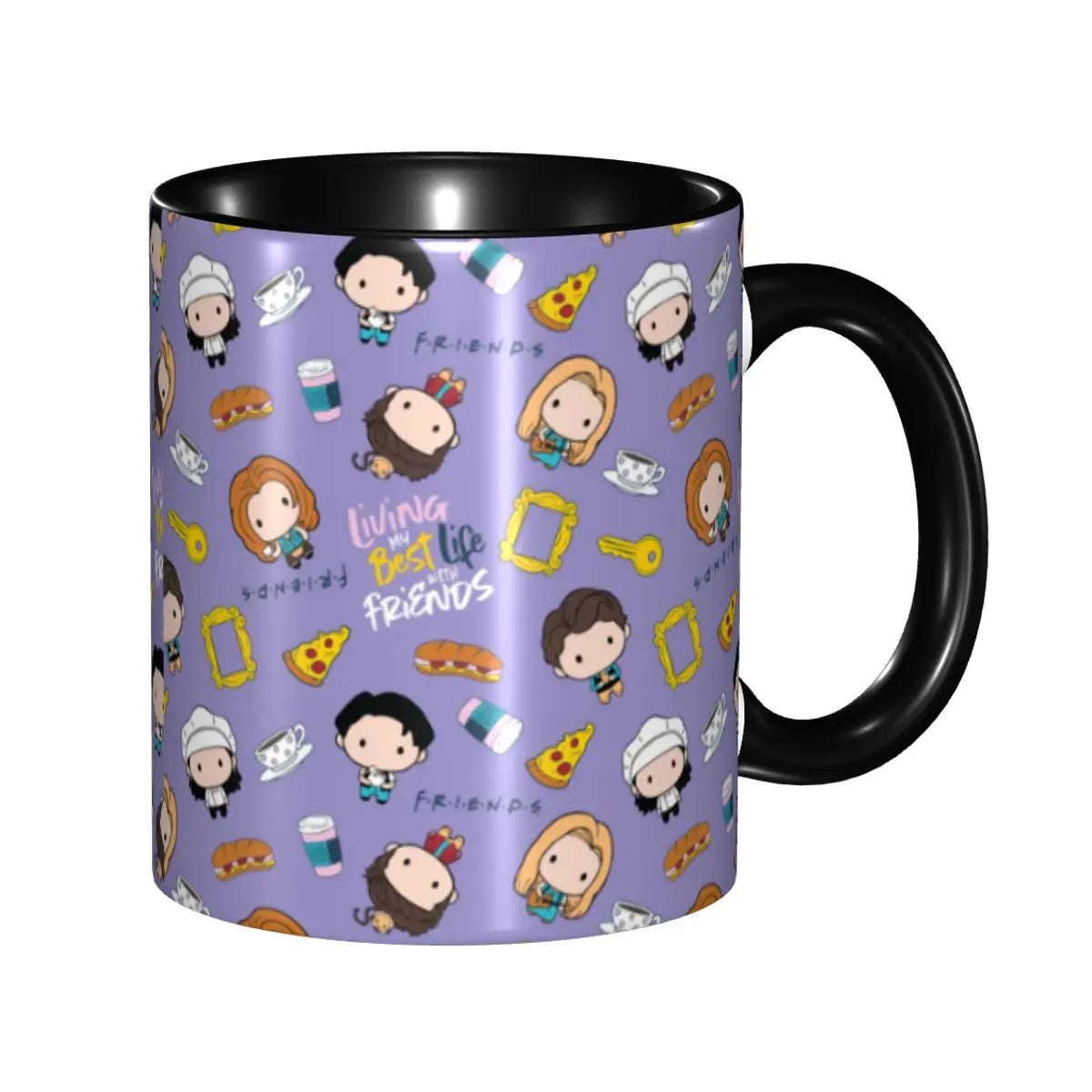 Classic Friends TV Show Coffee Mug DIY Personalized Ceramic Mug Creative Gift