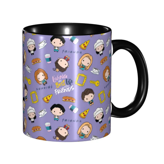 Classic Friends TV Show Coffee Mug DIY Personalized Ceramic Mug Creative Gift