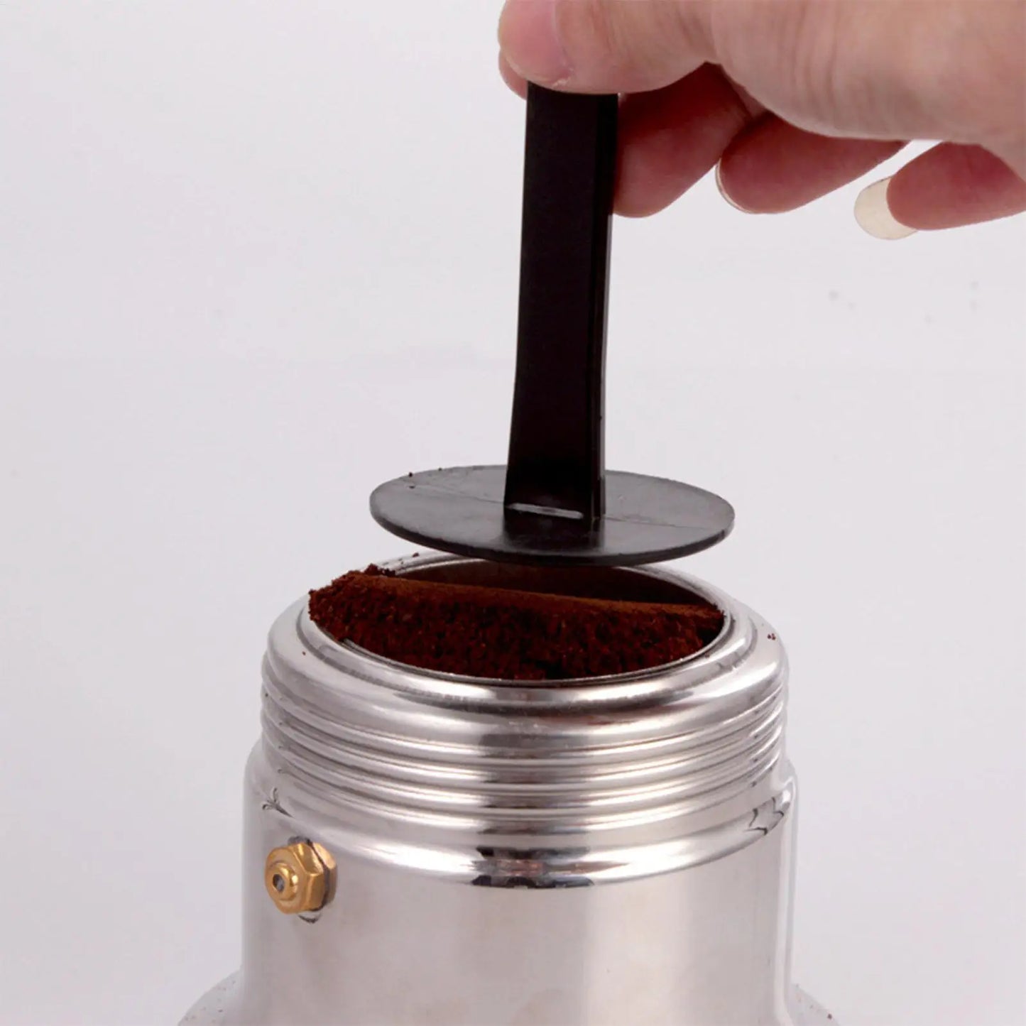 Coffee Spoon Tamping Scoop 2 in 1 for Coffee Powder Coffeeware Measuring Tamper Spoon Double-Purpose Kitchen Accessories