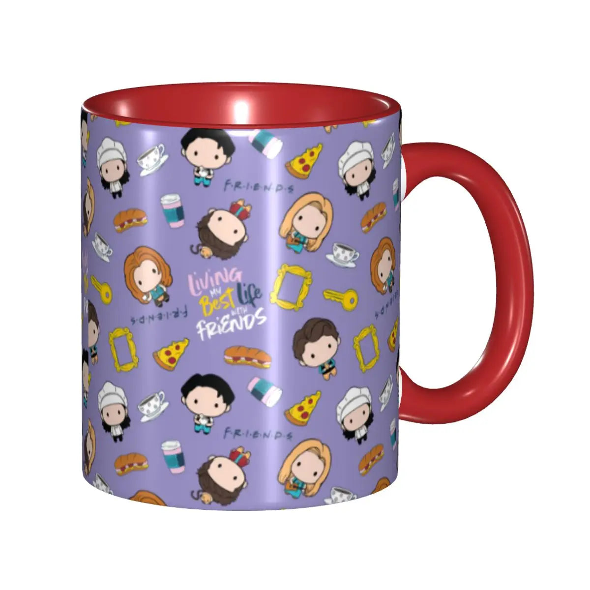 Classic Friends TV Show Coffee Mug DIY Personalized Ceramic Mug Creative Gift